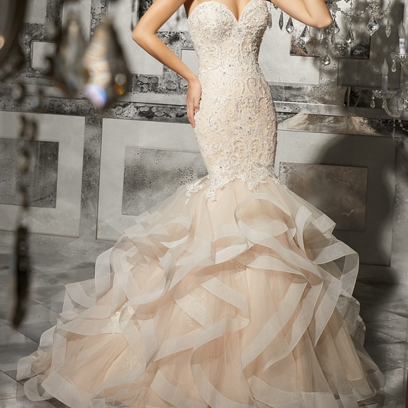 Mori Lee 8172 Ivory/Light Gold